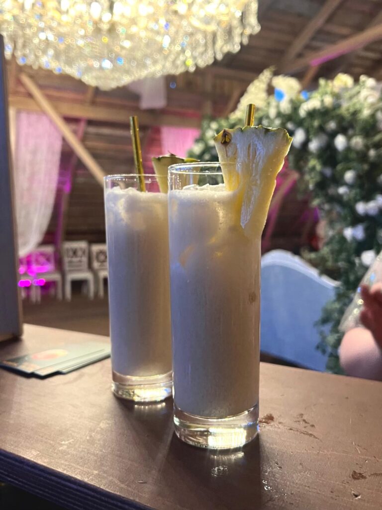 pikkujouluihin tehty pina colada